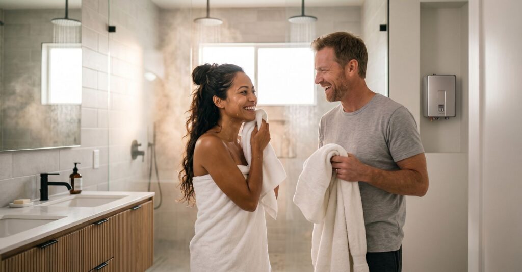couple in bathroom