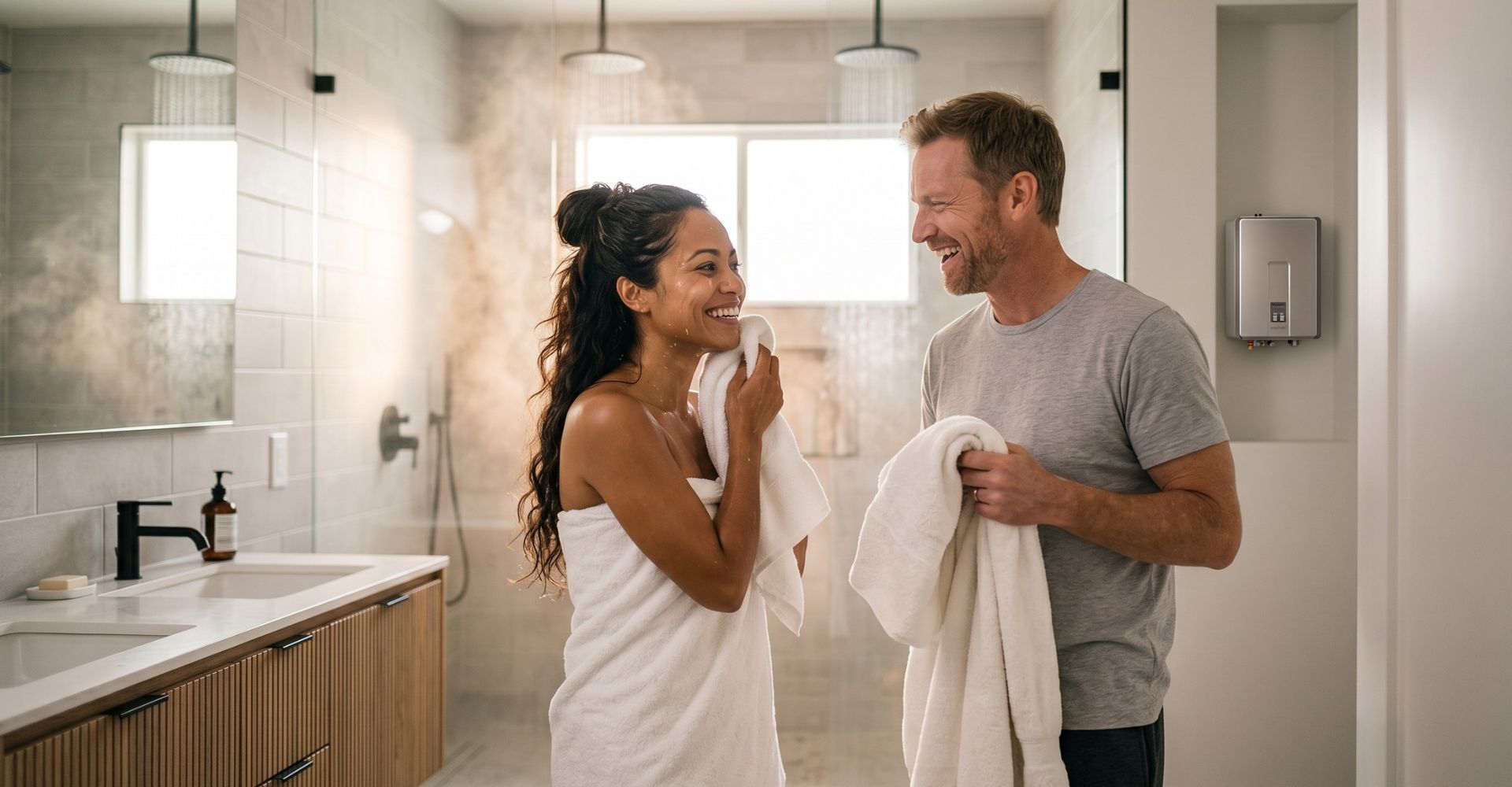 couple in bathroom